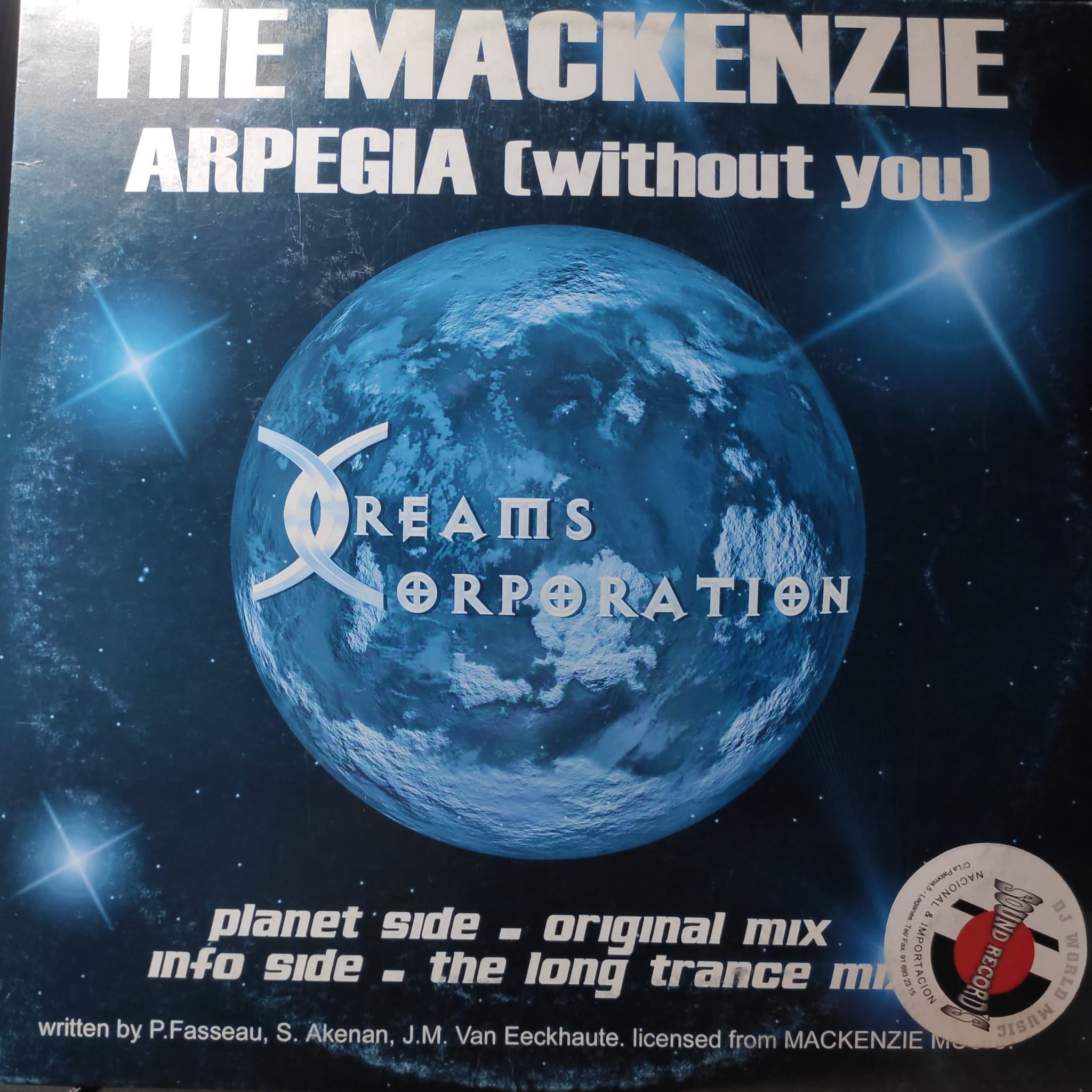 (20789) The Mackenzie ‎– Arpegia (Without You)
