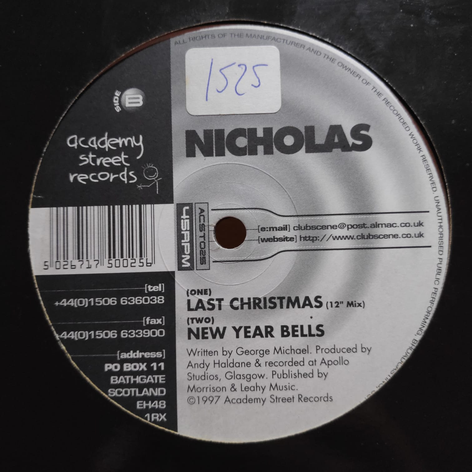 (29636) Nicholas ‎– Merry Christmas