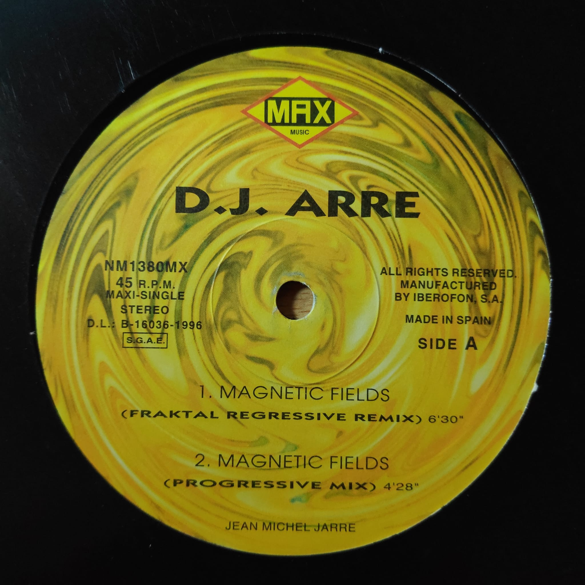 (25261) DJ Arre ‎– Magnetic Fields