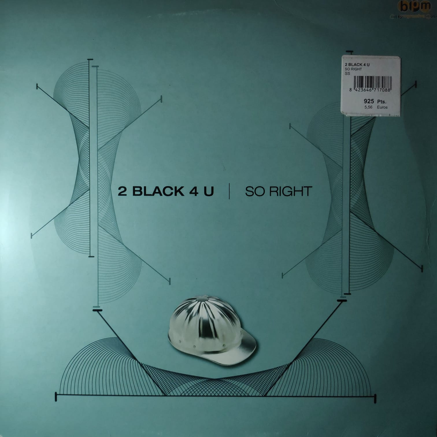 (19760) 2 Black 4 U ‎– So Right