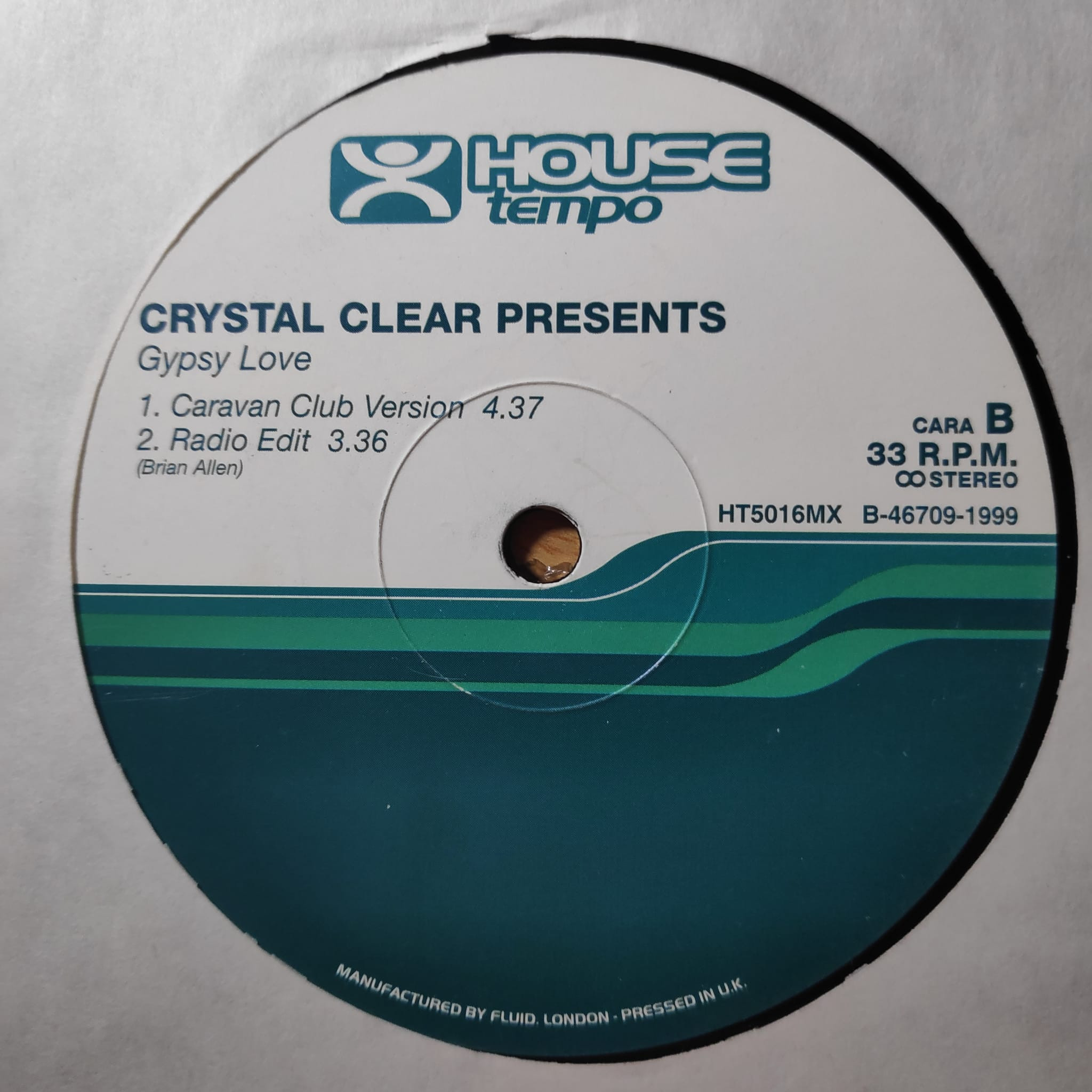 (CUB2692) Crystal Clear ‎– Gypsy Love