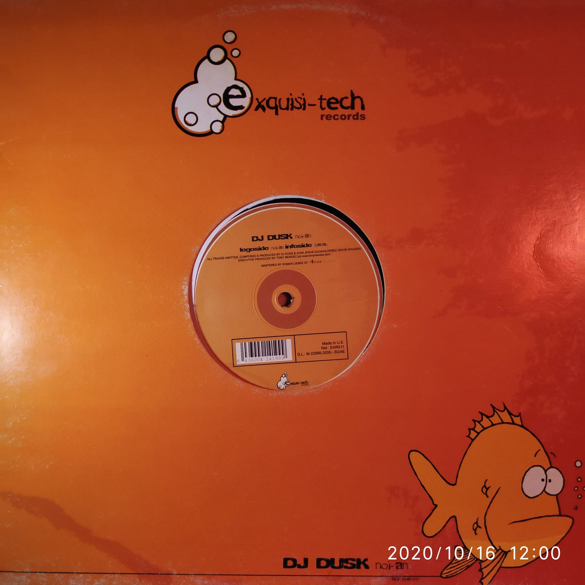 (CM539) DJ Dusk ‎– Noi-Tan / Kyanah