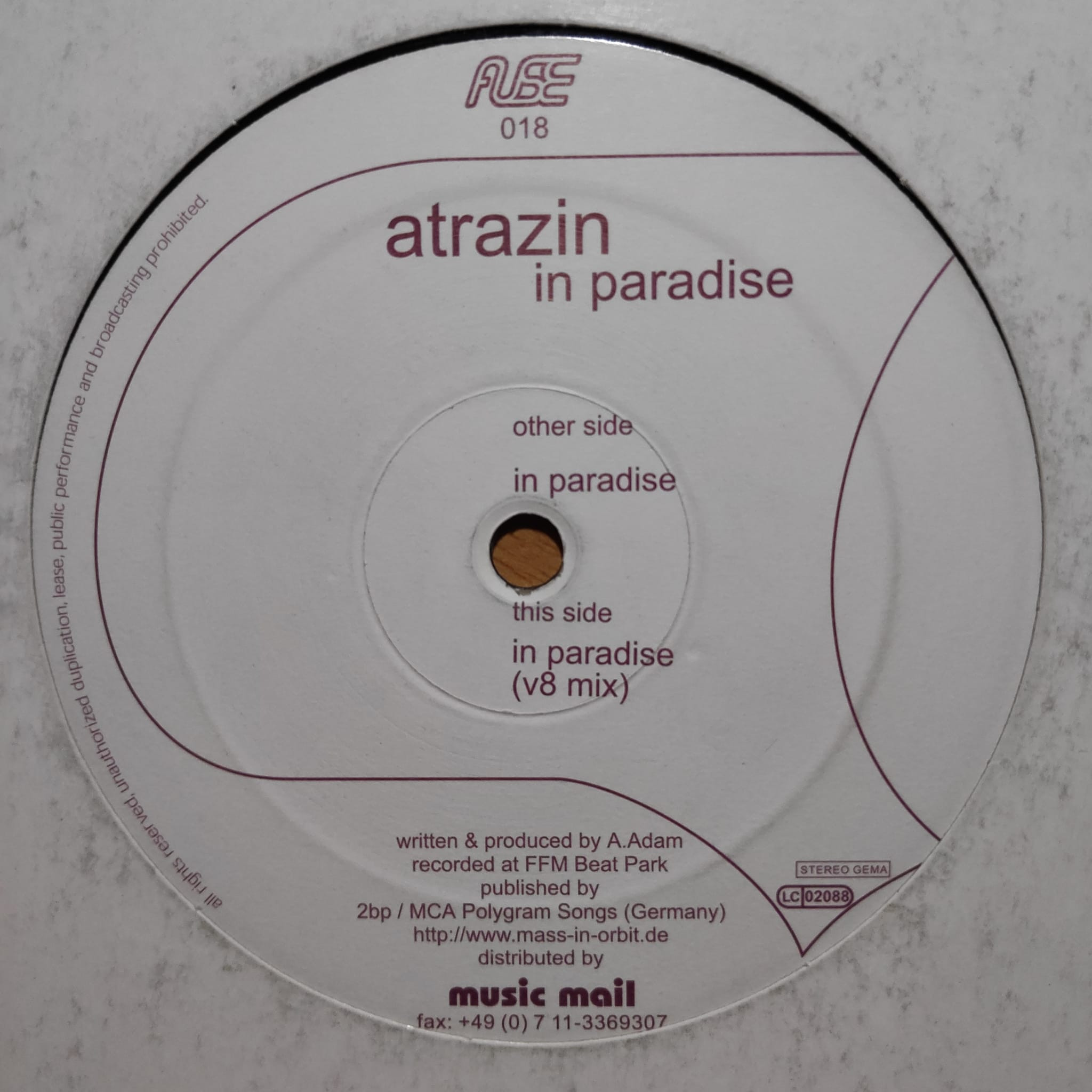 (30320) Atrazin ‎– In Paradise