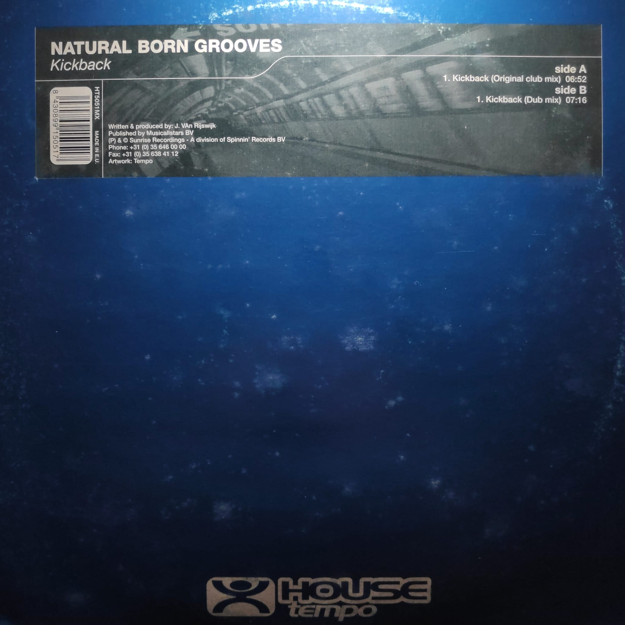 (29238) Natural Born Grooves ‎– Kick Back