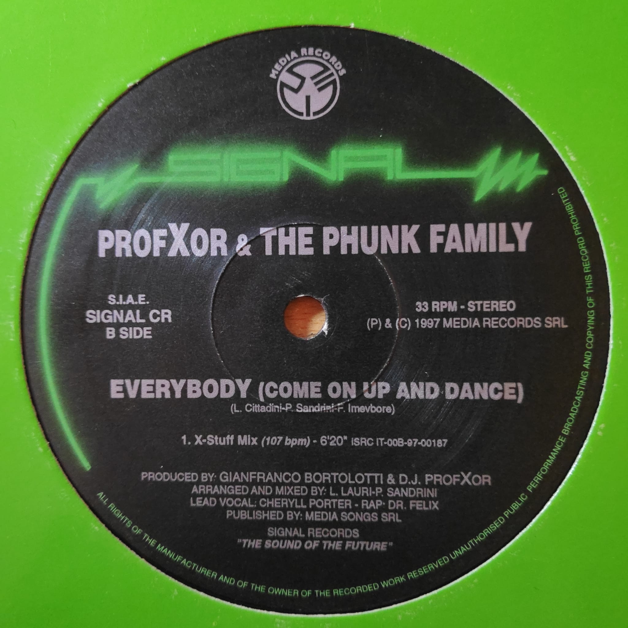 (CUB2224) Profxor & Phunk Family ‎– Everybody (Come On Up And Dance)