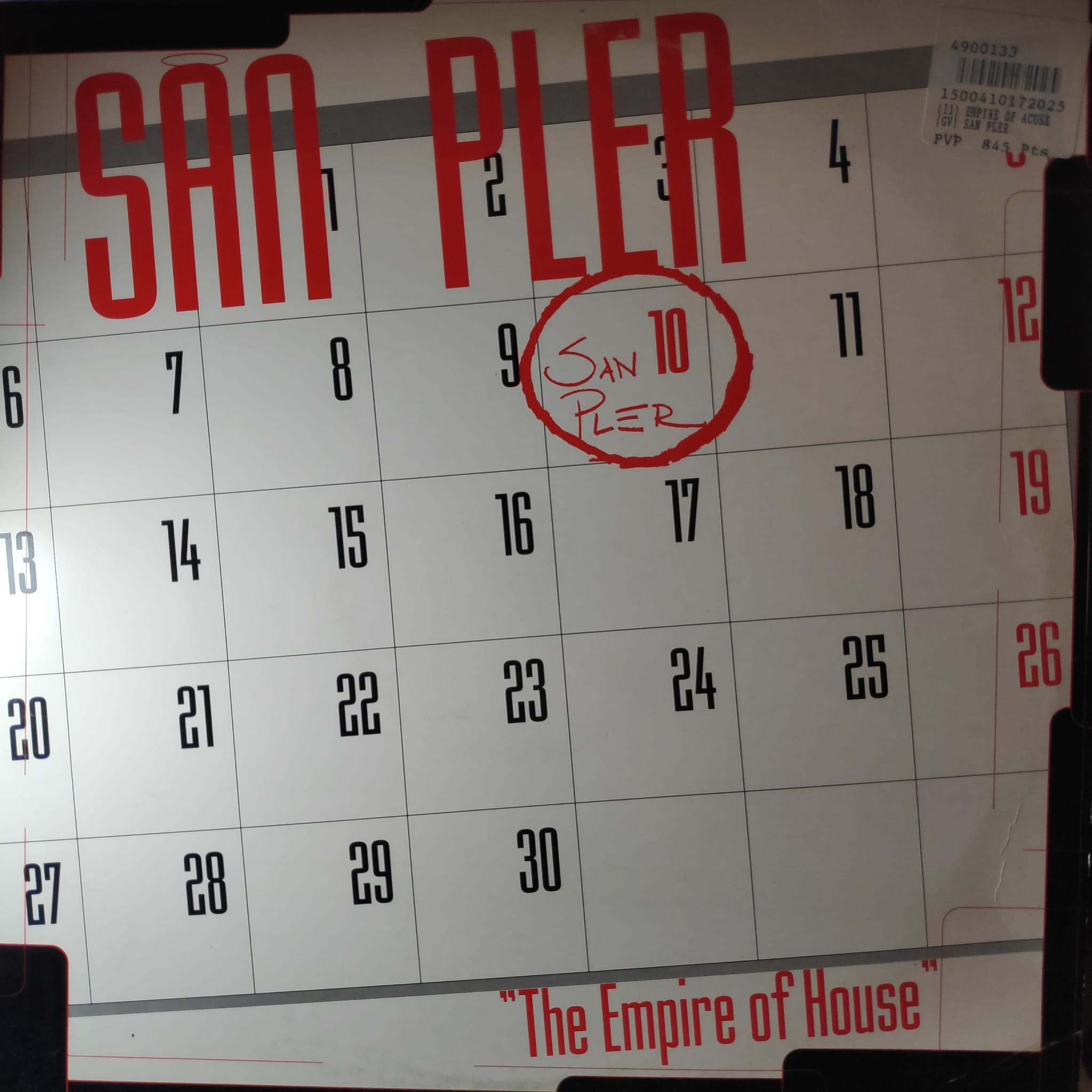 (CUB2222) San Pler ‎– The Empire Of House