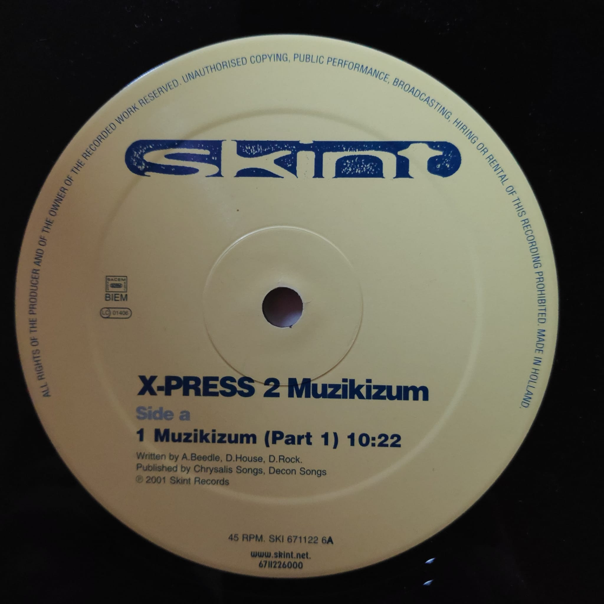(RIV148) X-Press 2 ‎– Muzikizum