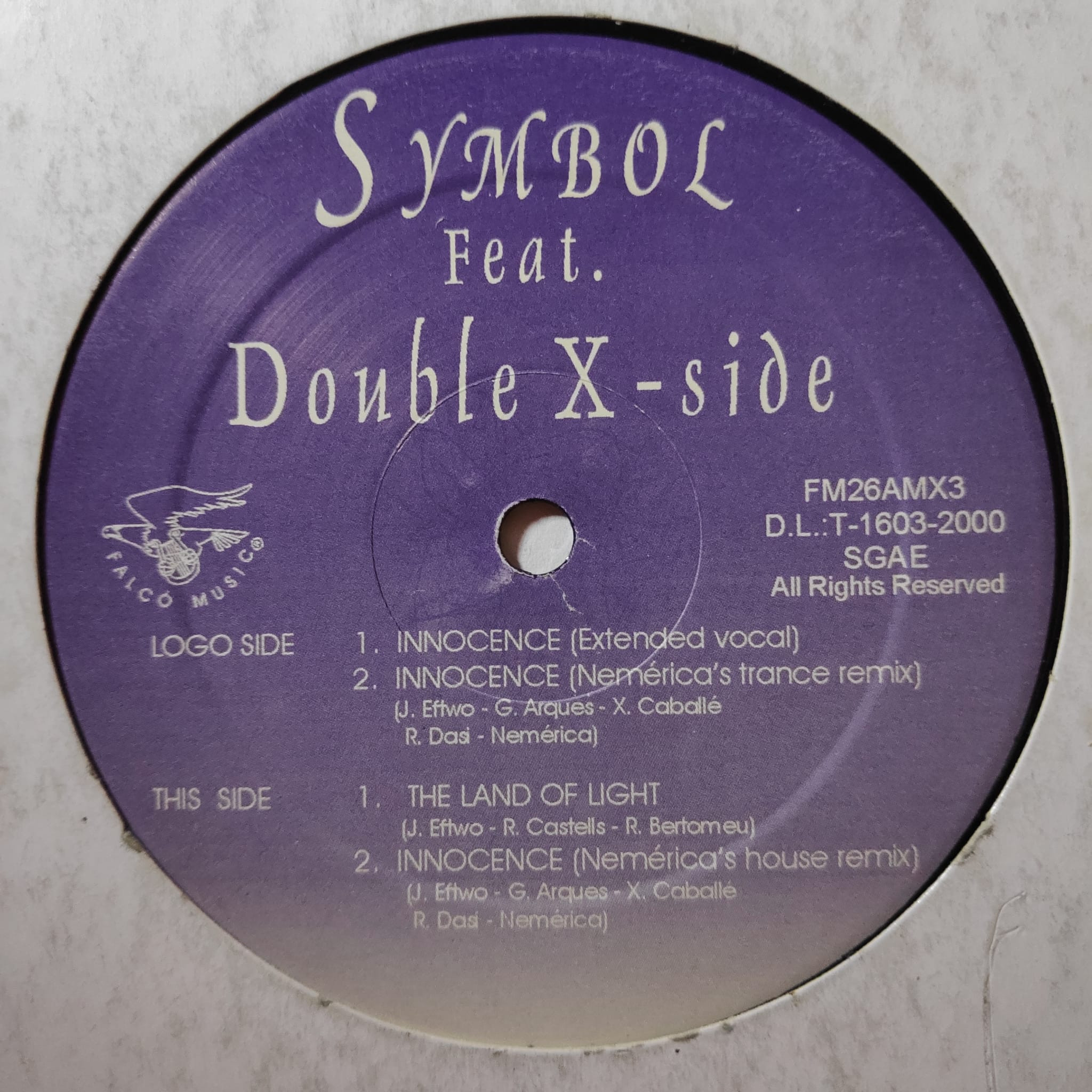 (AA00329) Symbol feat Double X-Side ‎– Innocence