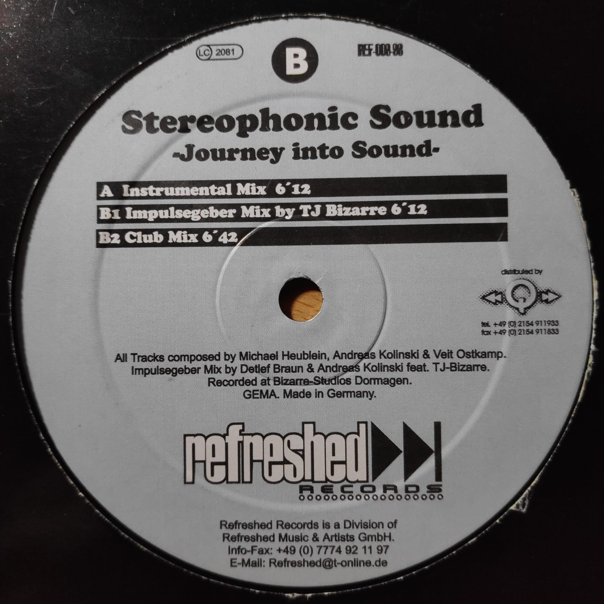 (30465) Stereophonic Sound ‎– Journey Into Sound