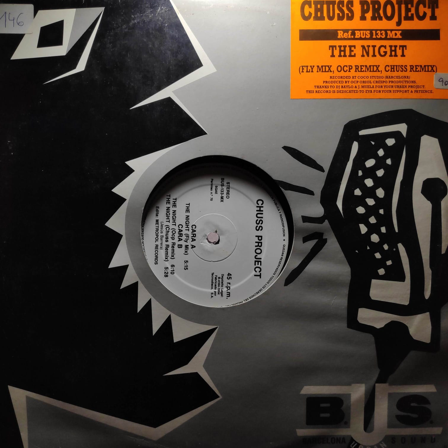 (28719) Chuss Project ‎– The Night