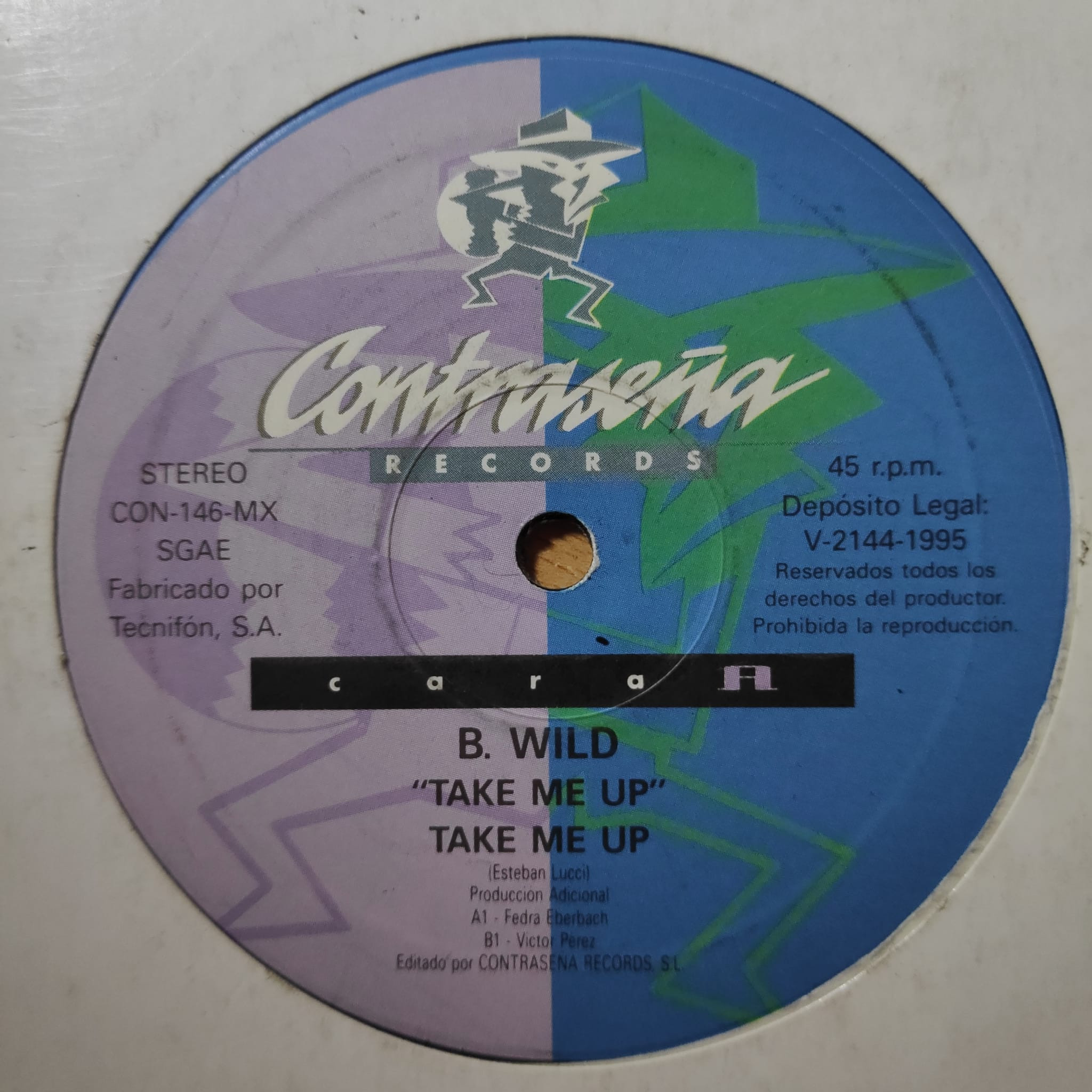 (CUB2486) B. Wild ‎– Take Me Up