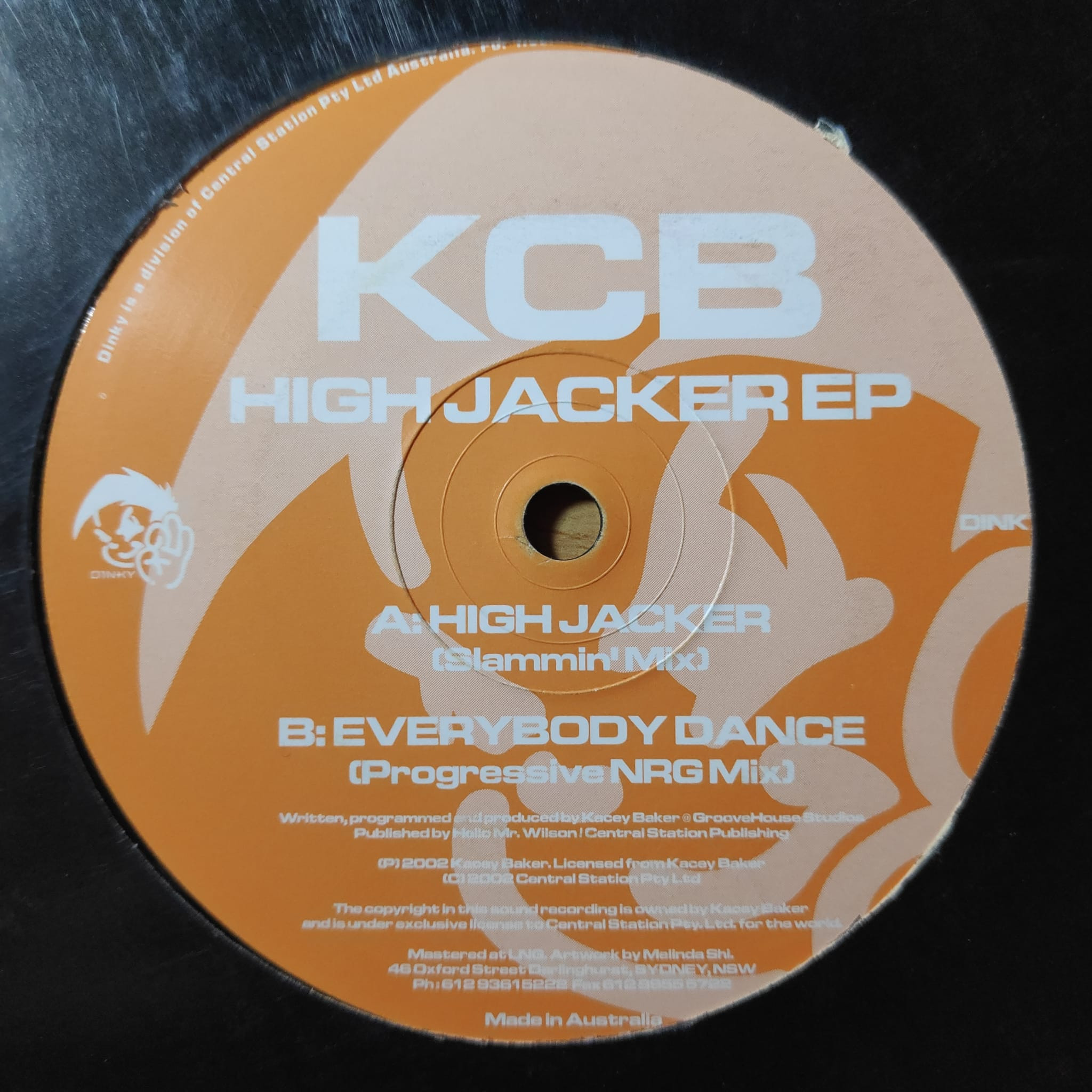 (CUB2474) KCB ‎– High Jacker EP