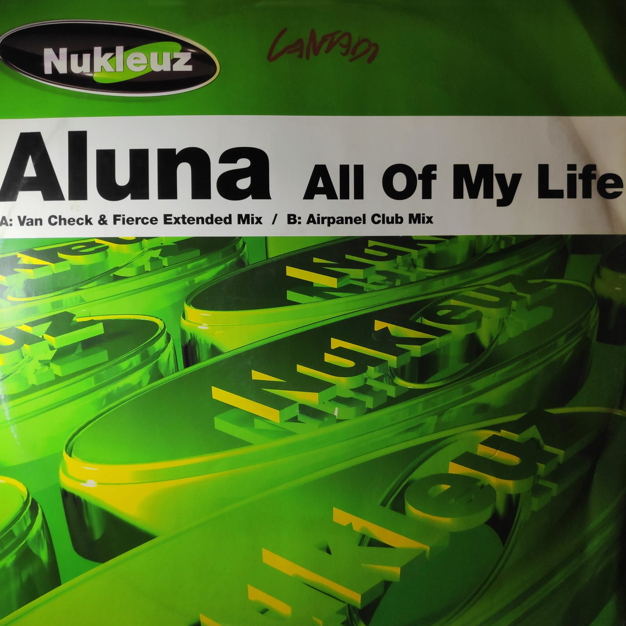(30432) Aluna ‎– All Of My Life