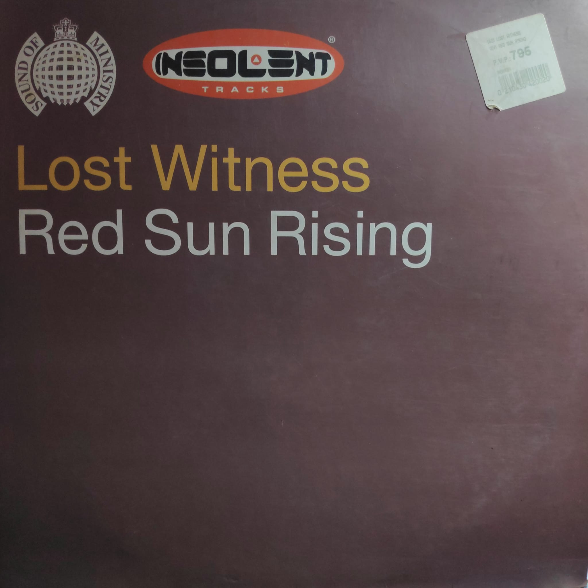 (20980) Lost Witness ‎– Red Sun Rising