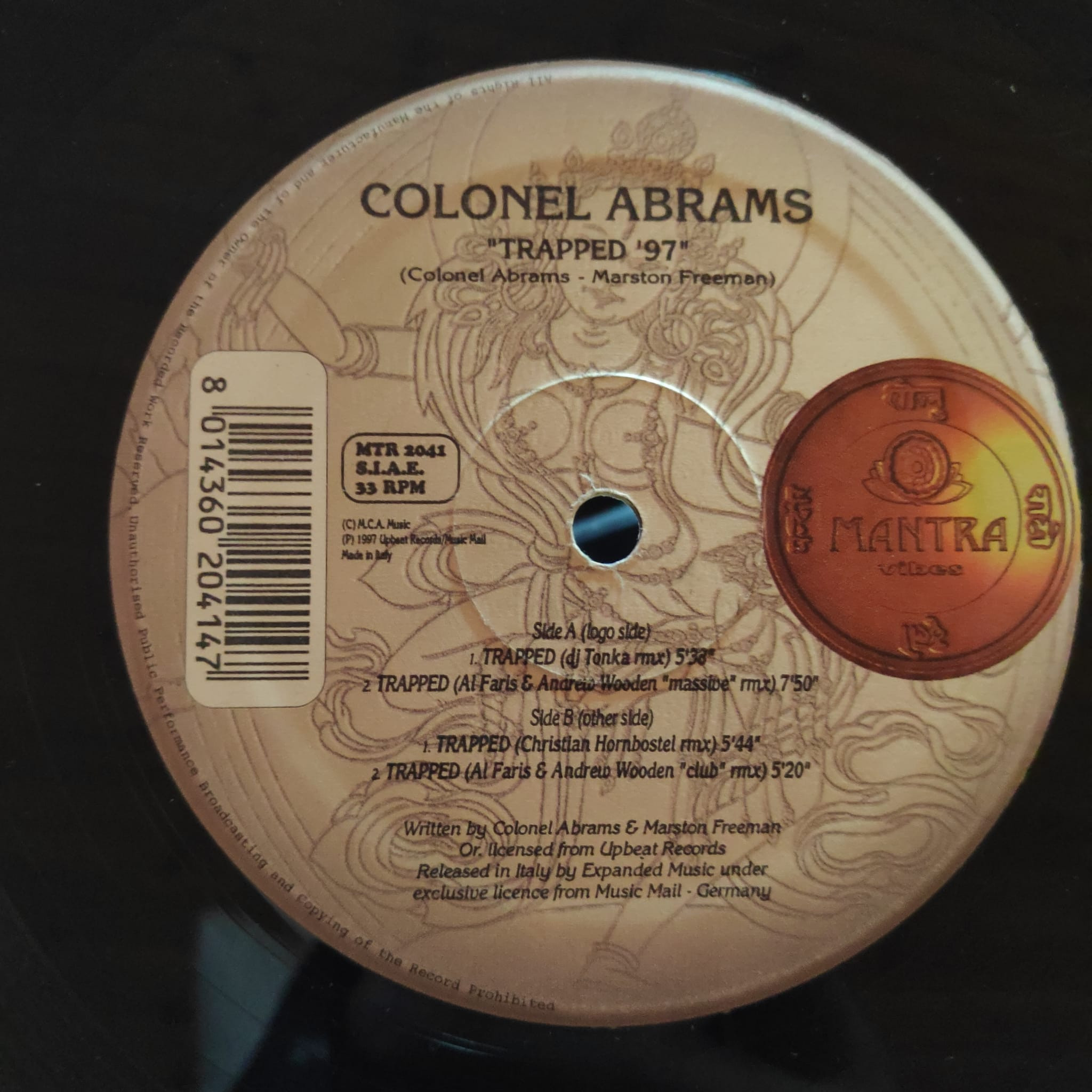 (29297) Colonel Abrams ‎– Trapped '97