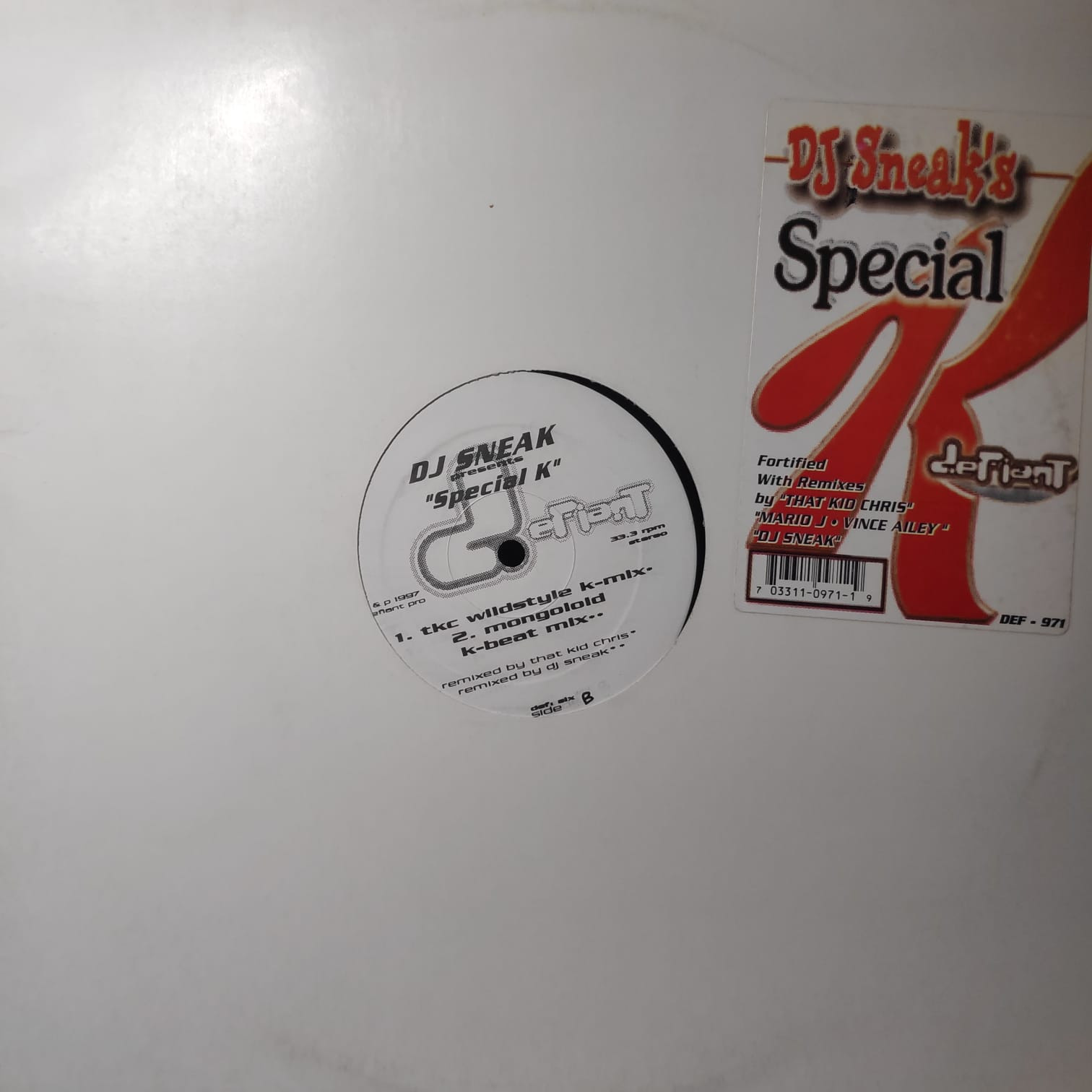 (CMD406) DJ Sneak ‎– Special K