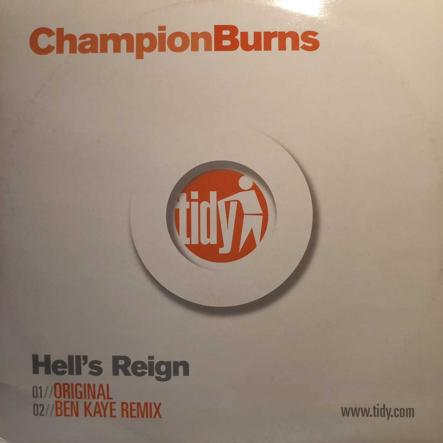(0340) Champion Burns ‎– Hell's Reign