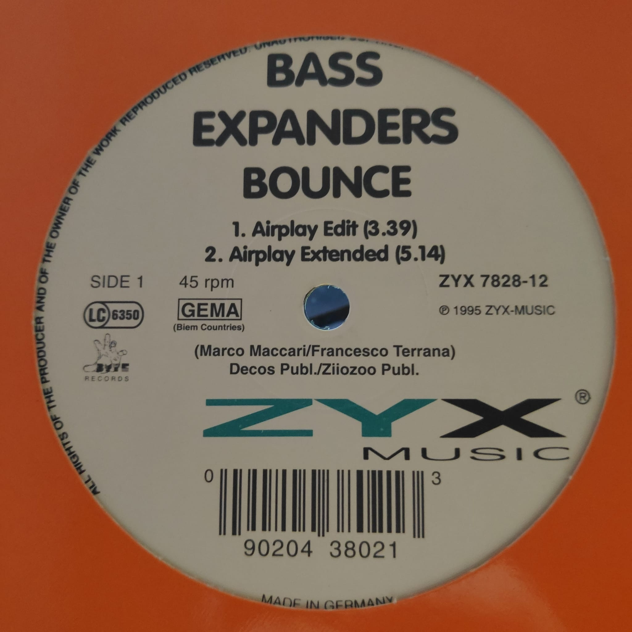 (29424) Bass Expanders ‎– Bounce