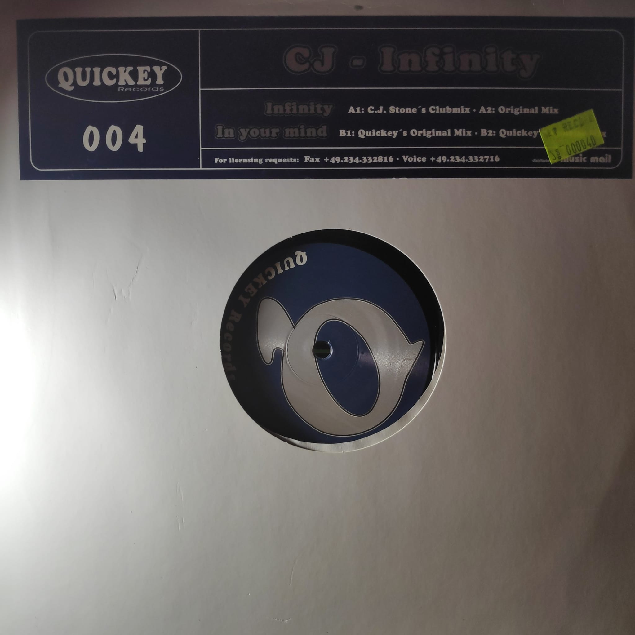 (30518) CJ ‎– Infinity