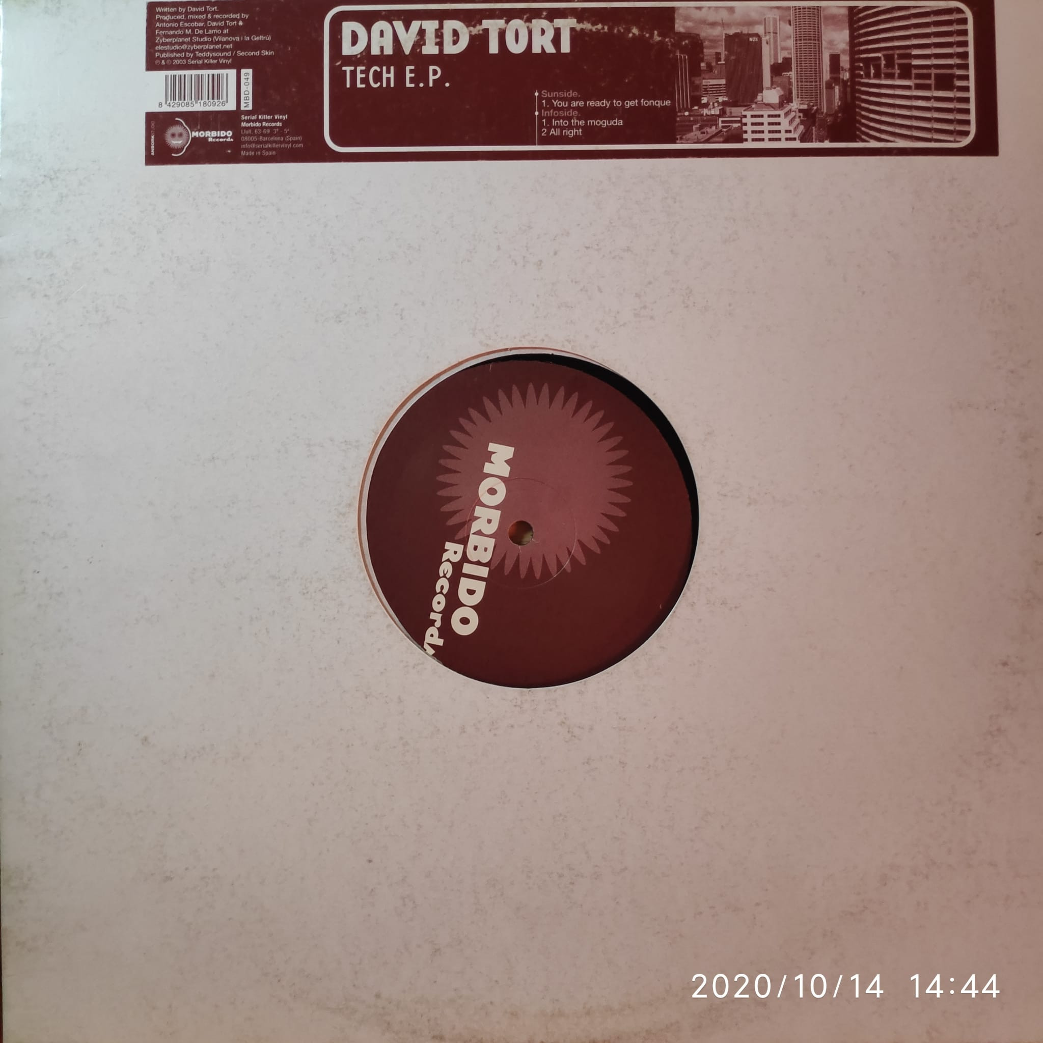 (2872) David Tort ‎– Tech EP
