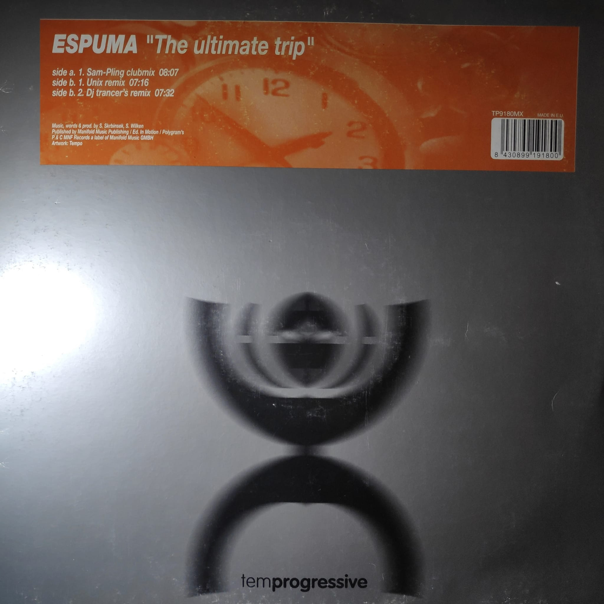 (G009) Espuma ‎– The Ultimate Trip