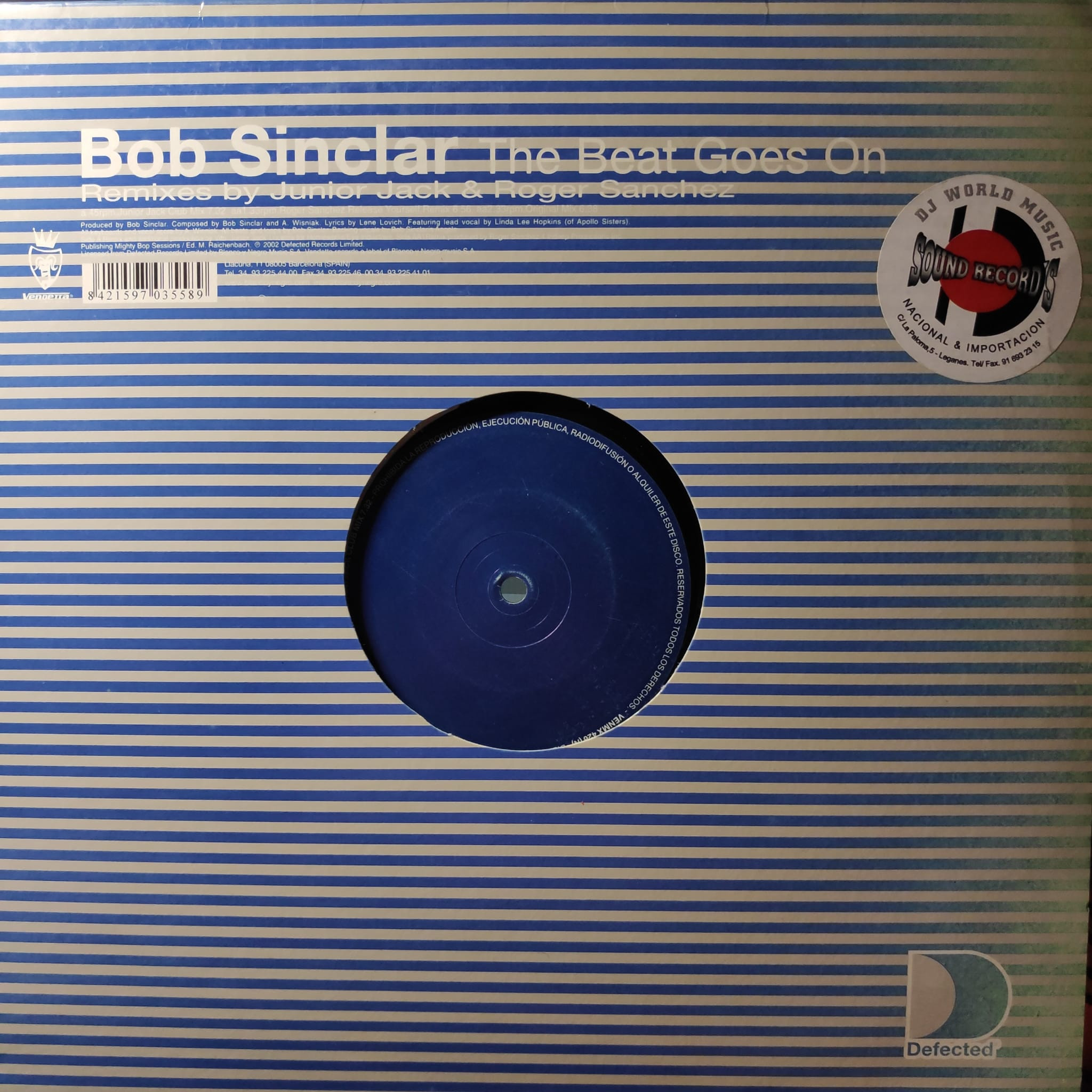(29951)  Bob Sinclar – The Beat Goes On