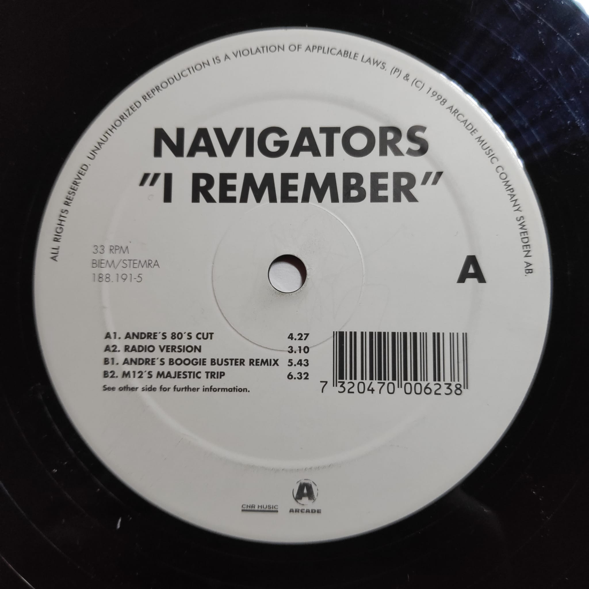 (CMD597) Navigators – I Remember