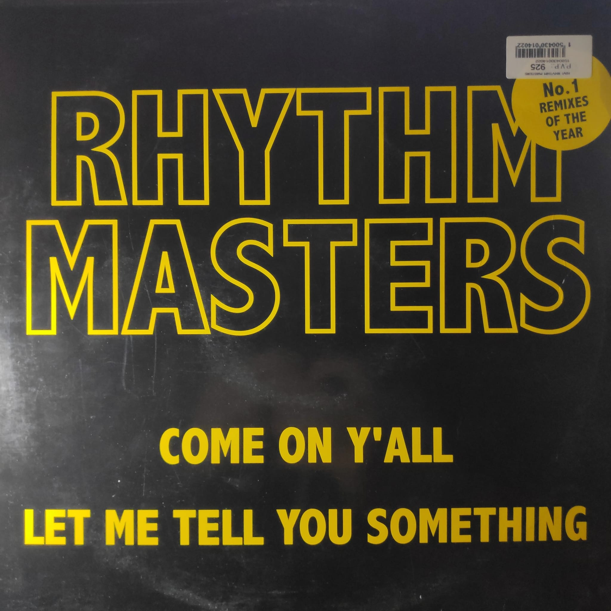 (CUB1269) Rhythm Masters ‎– Come On Y'All/Let Me Tell You Something