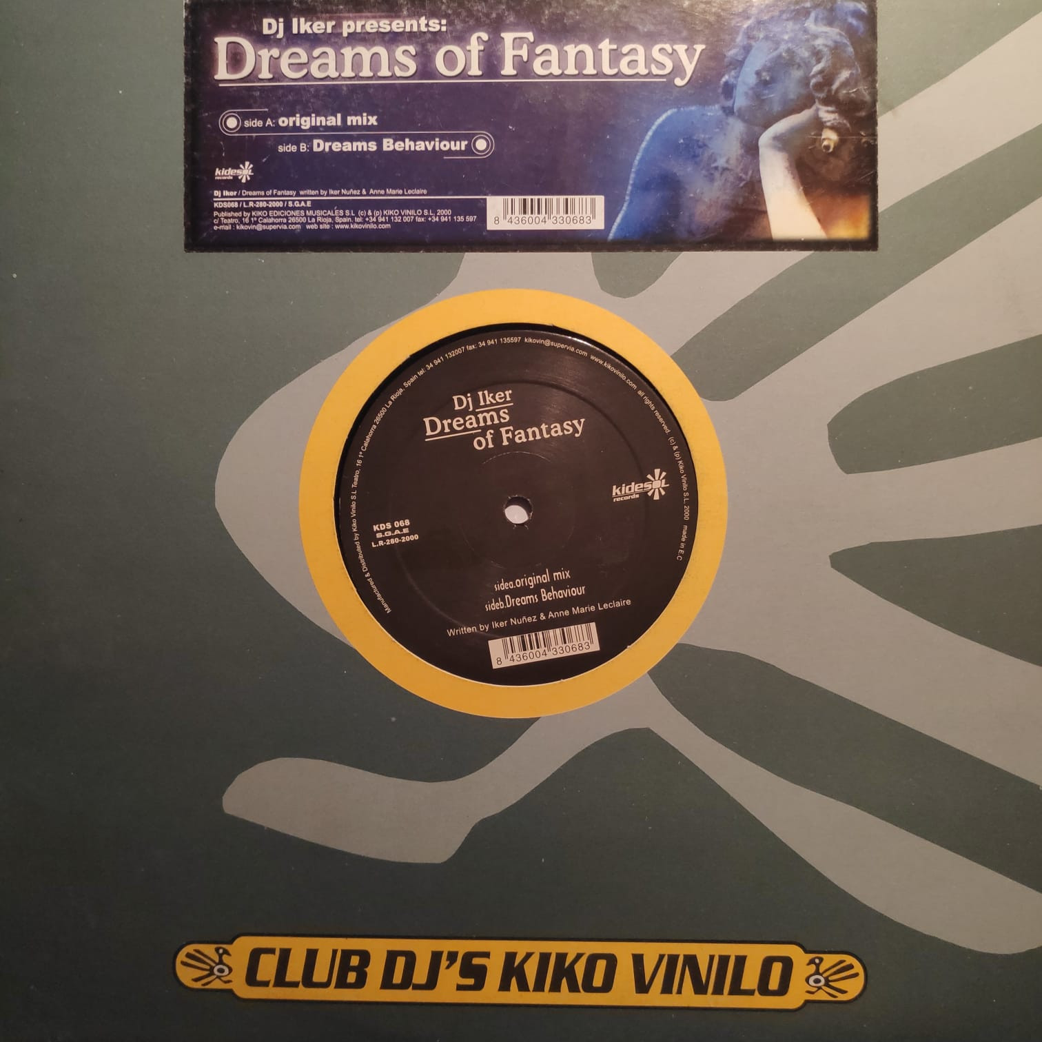 (20451) DJ Iker Nuñez ‎– Dreams Of Fantasy