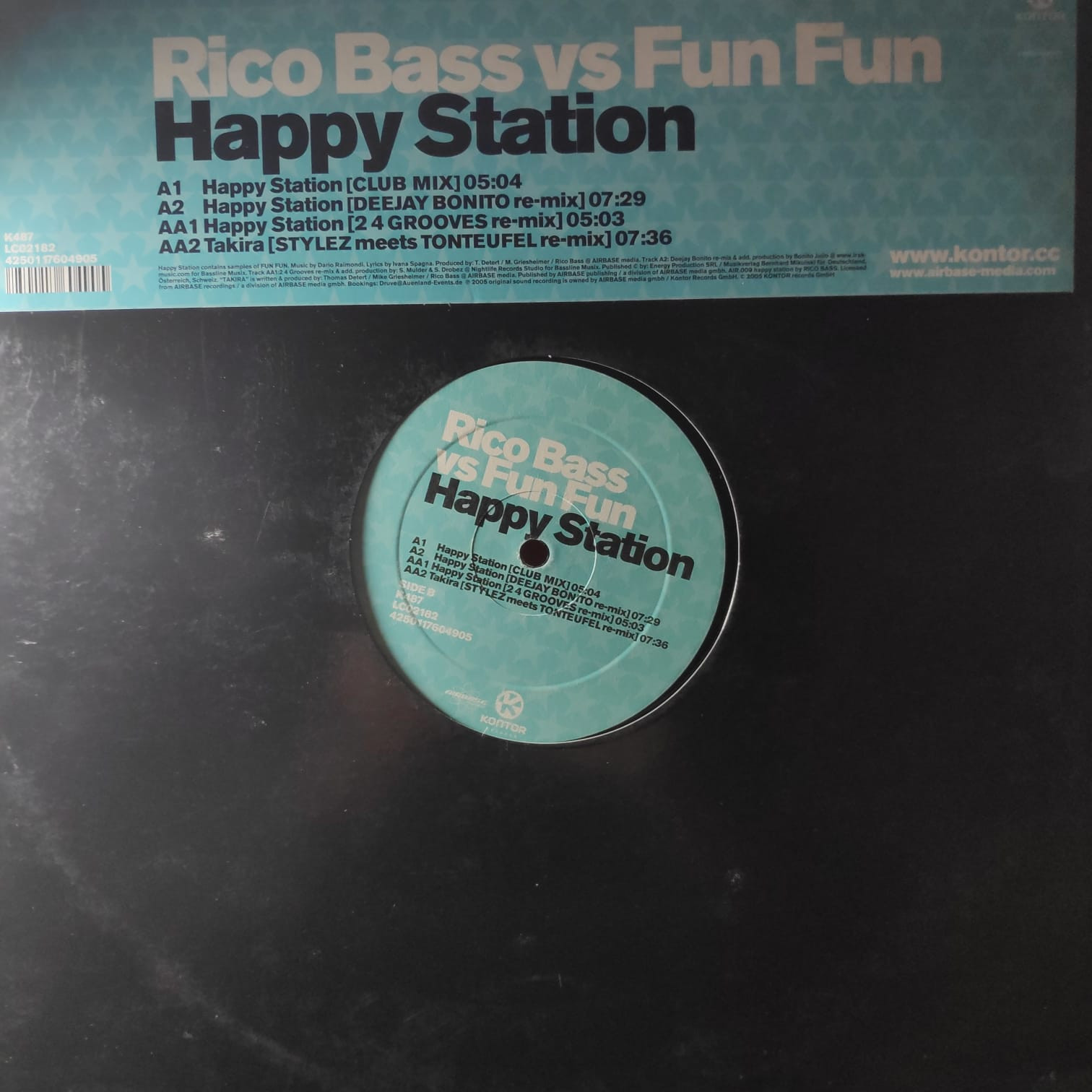 (30362) Rico Bass vs. Fun Fun ‎– Happy Station