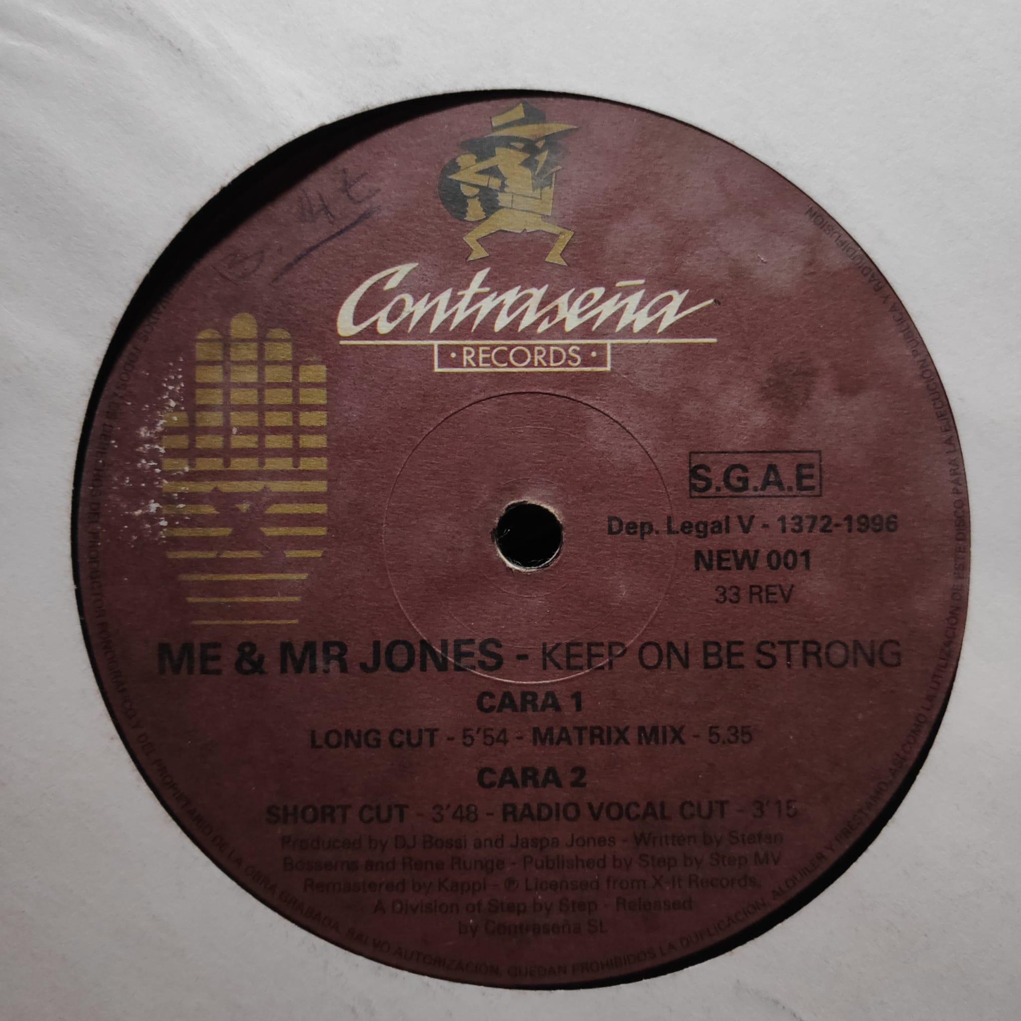(29875) Me & Mr. Jones ‎– Keep On Be Strong