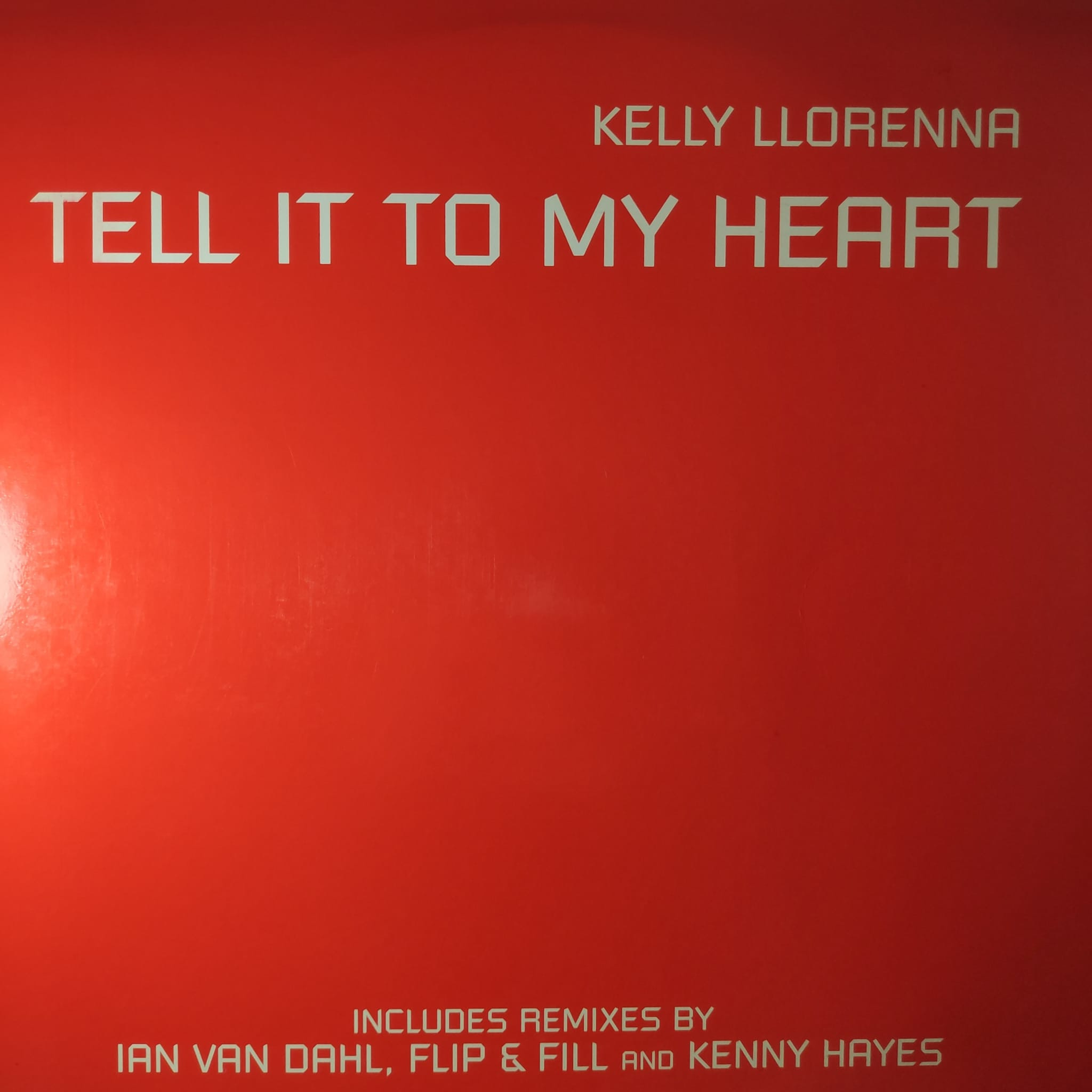 (20818) Kelly Llorenna ‎– Tell It To My Heart (2x12)