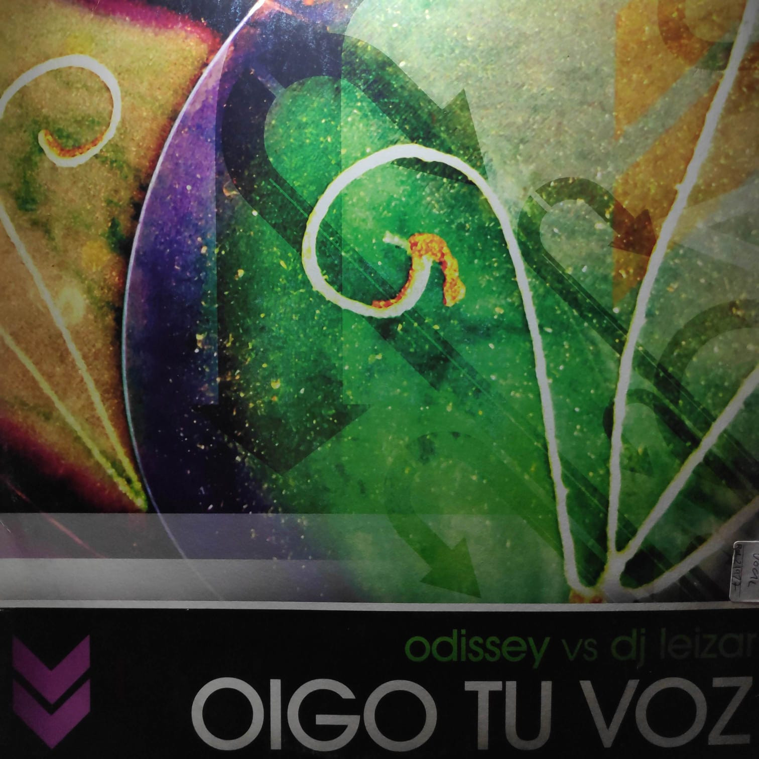 (28609) Odissey vs DJ Leizar ‎– Oigo Tu Voz (VG+/GENERIC)