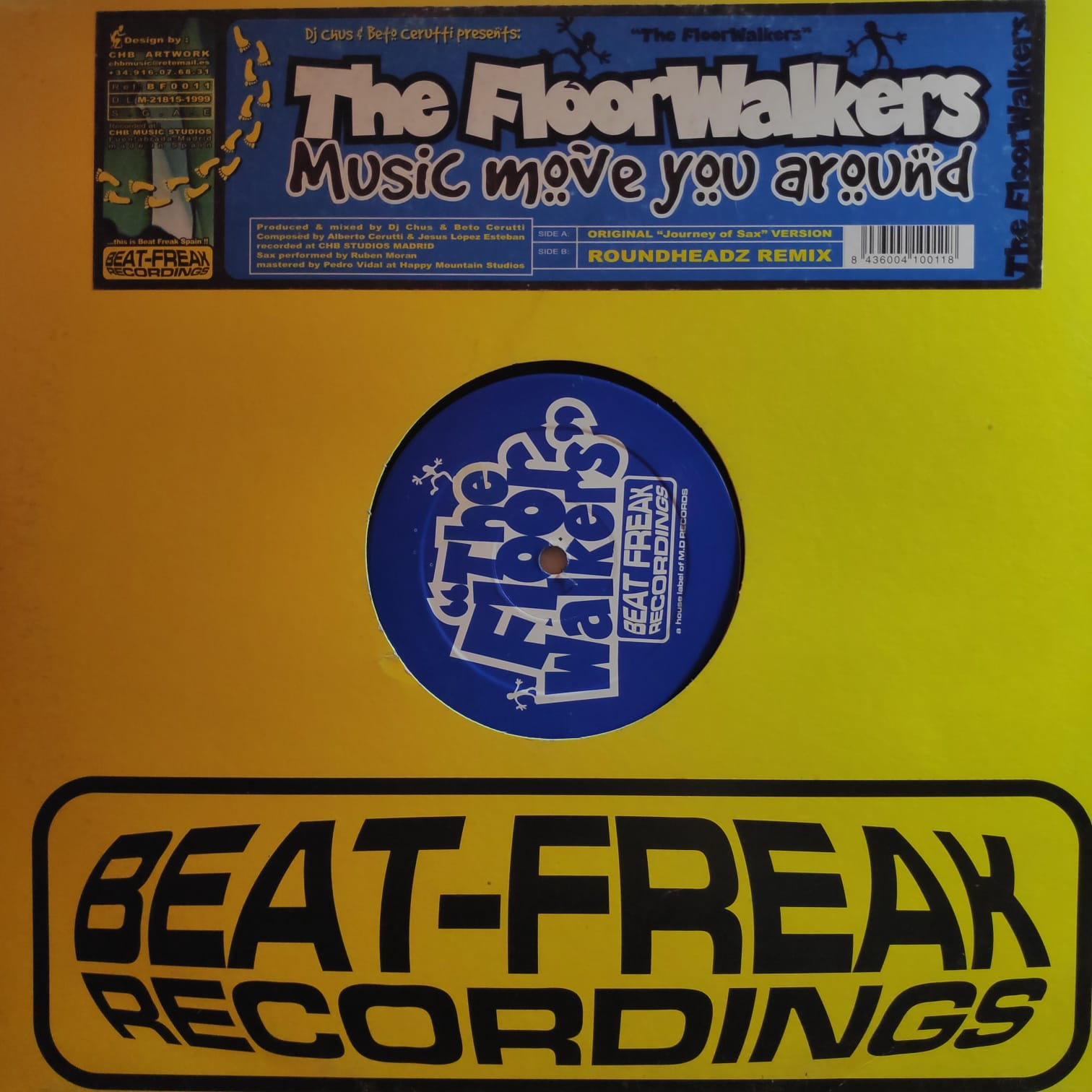 (29314) The Floorwalkers ‎– Music Move You Around