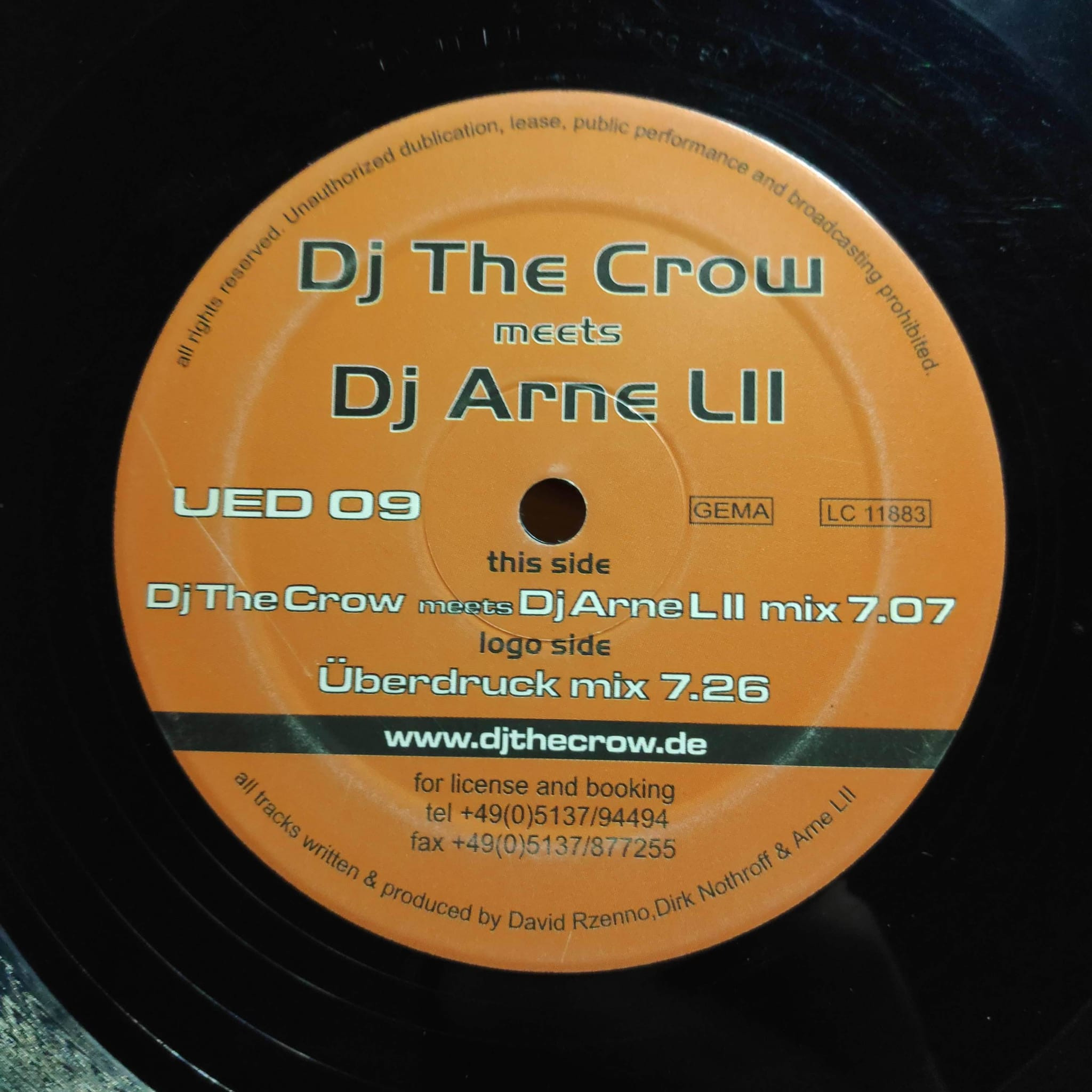 (0718) DJ The Crow Meets DJ Arne L II ‎– The Speed