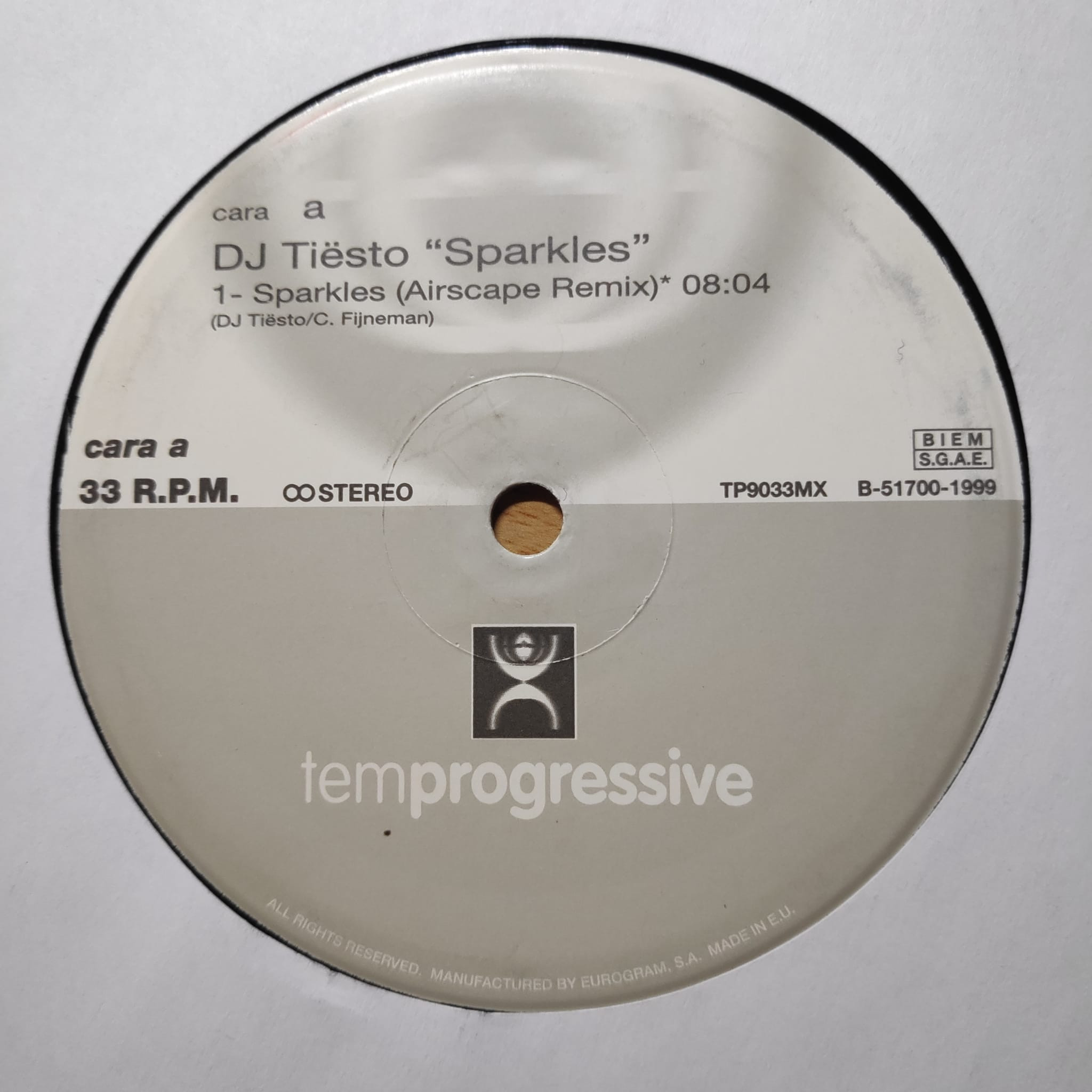 (4816) DJ Tiësto ‎– Sparkles