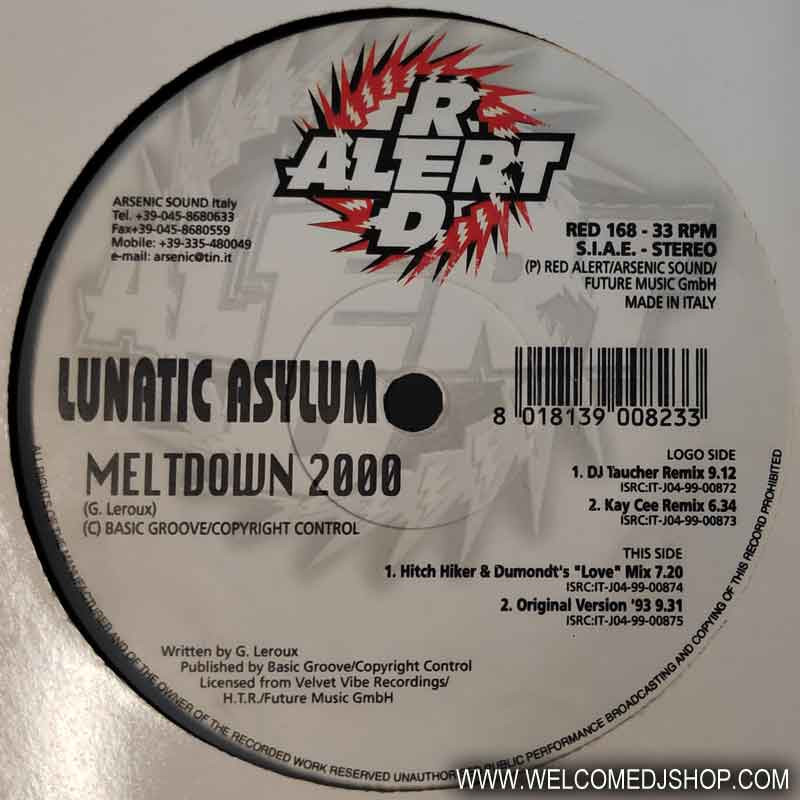 (30813) Lunatic Asylum ‎– Meltdown 2000