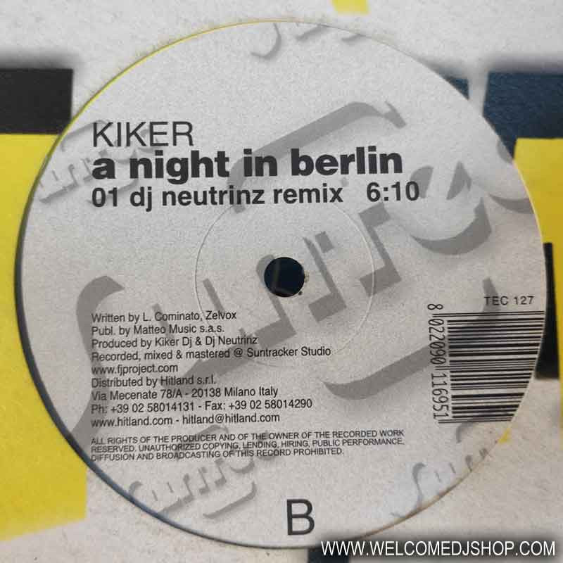 (11084) Kiker ‎– A Night In Berlin (ALCOHOL, ALCOHOL)