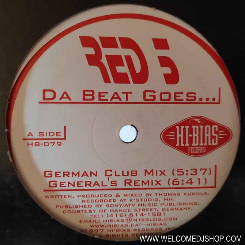 (V0192) Red 5 ‎– Da Beat Goes...