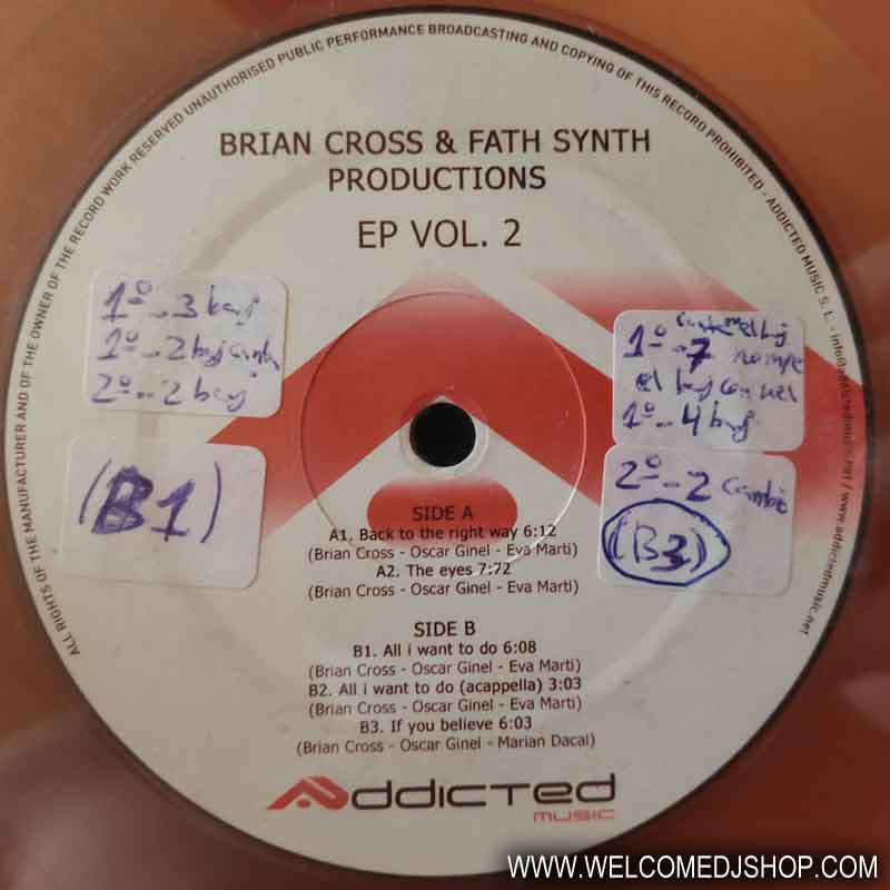 (2807) Brian Cross & Fat Synth ‎– EP Vol. 2