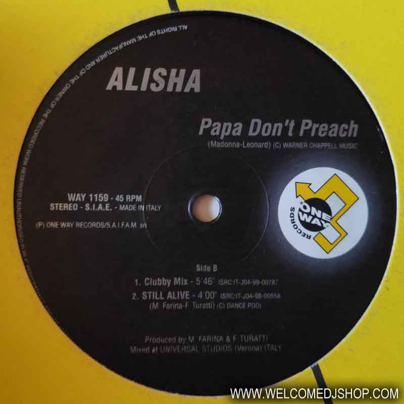 (ANT27) Alisha – Papa Don't Preach