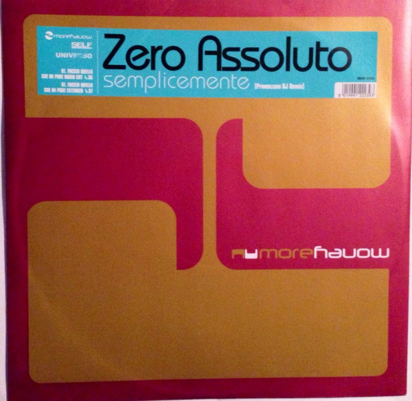(30356) Zero Assoluto ‎– Semplicemente (Provenzano DJ Remix)