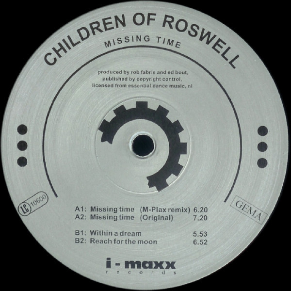 (30471) Children Of Roswell ‎– Missing Time