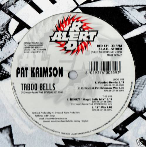 (B2069) Pat Krimson ‎– Taboo Bells
