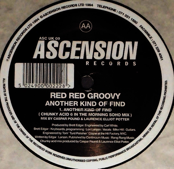 (CO208) Red Red Groovy ‎– Another Kind Of Find