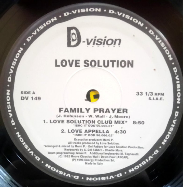 (CMD116) Love Solution ‎– Family Prayer