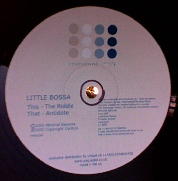 (CM1151) Little Bossa ‎– The Riddle / Antidote