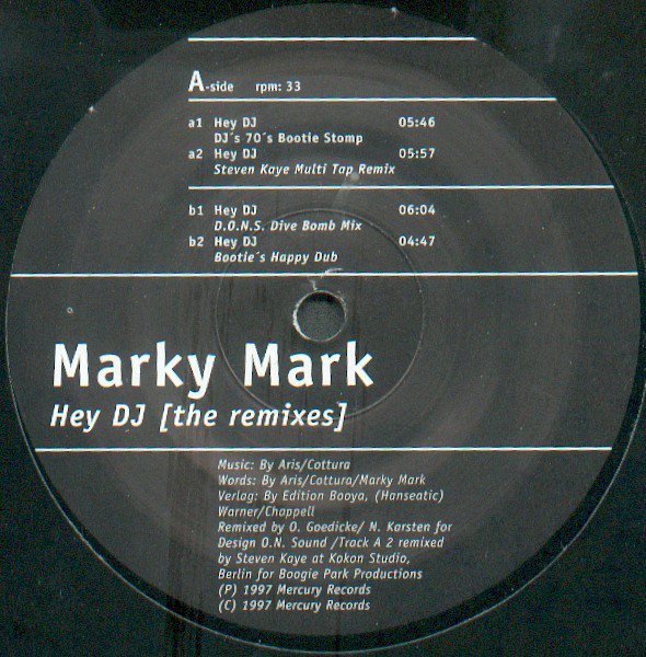 (30358) Marky Mark ‎– Hey DJ (The Remixes)