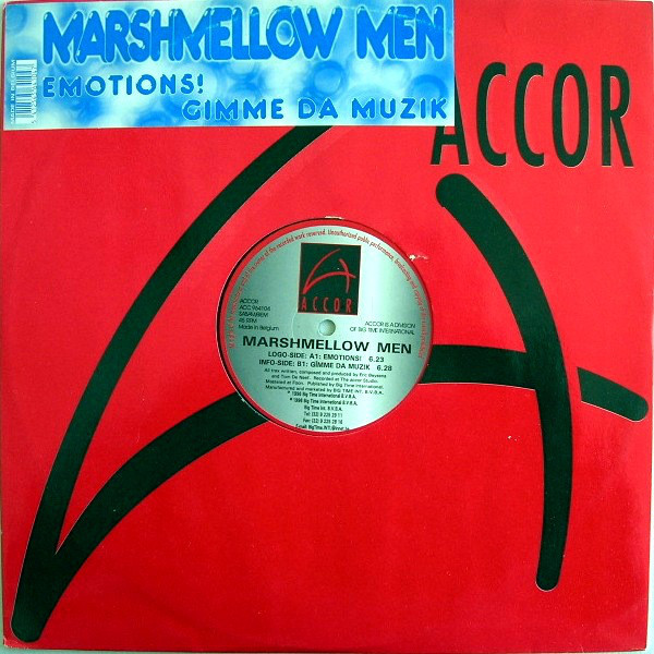 (25758) Marshmellow Men ‎– Emotions! / Gimme Da Muzik