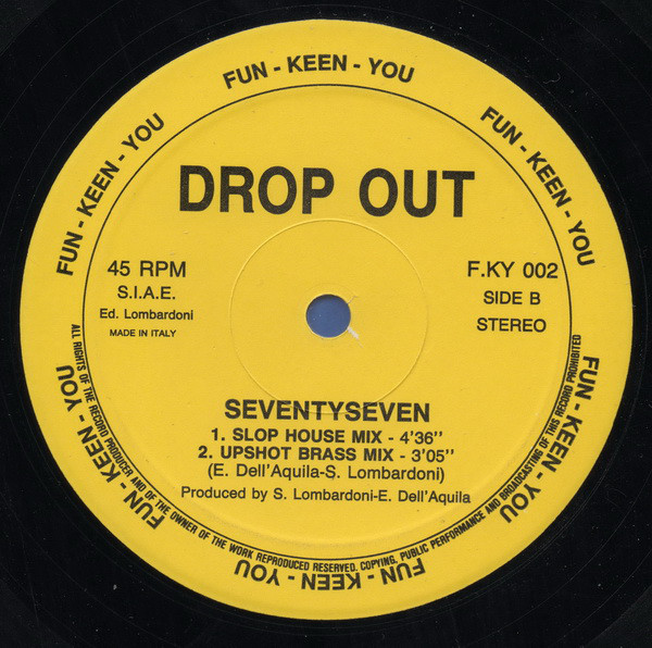 (CM749) Drop Out ‎– Seventyseven